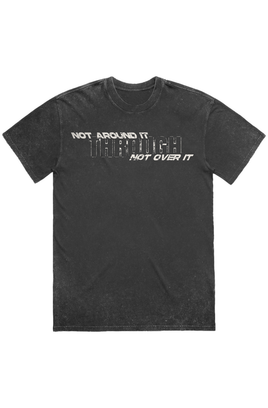The Tagline Tee — Drop 001 | THROUGH